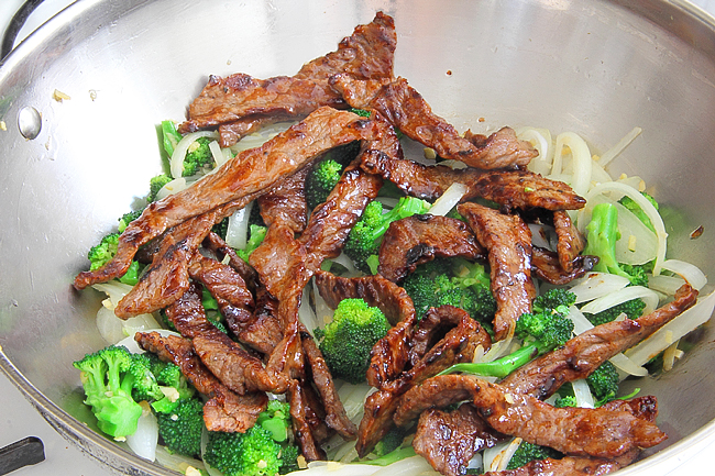 Говядина с брокколи по китайски