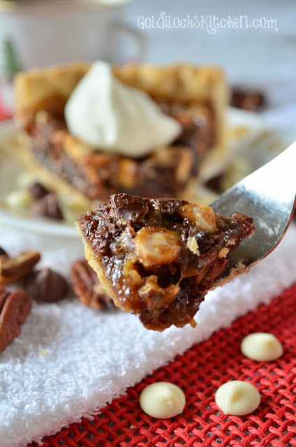 This Recipe for easy southern chocolate pecan pie is the best homemade dessert for any party or holiday celebration! A classic with a chocolate twist. Because everything is better with chocolate. Top with caramel flavored whipped cream for the perfect garnish!