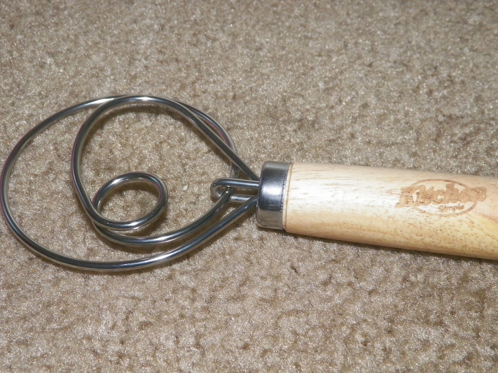 mygreatfinds Dutch Style Large Danish Dough Whisk By Simple Kitchen