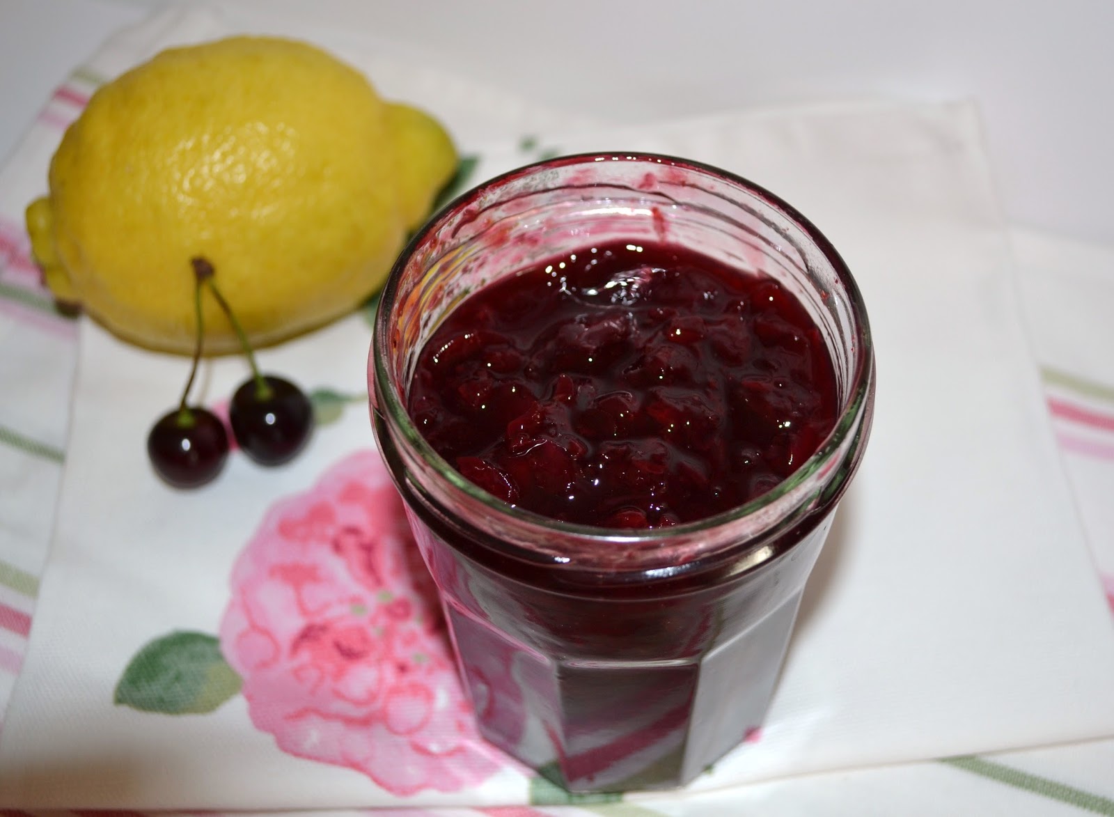 Privé de dessert!!! Confiture cerise & citron