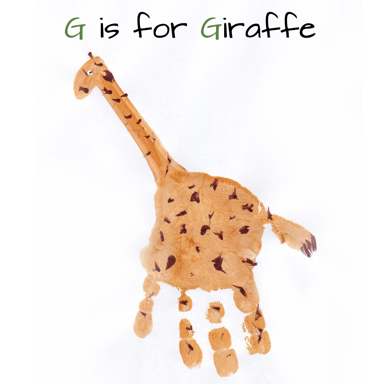 Mommy Minutes ABC Handprint Art Part 2