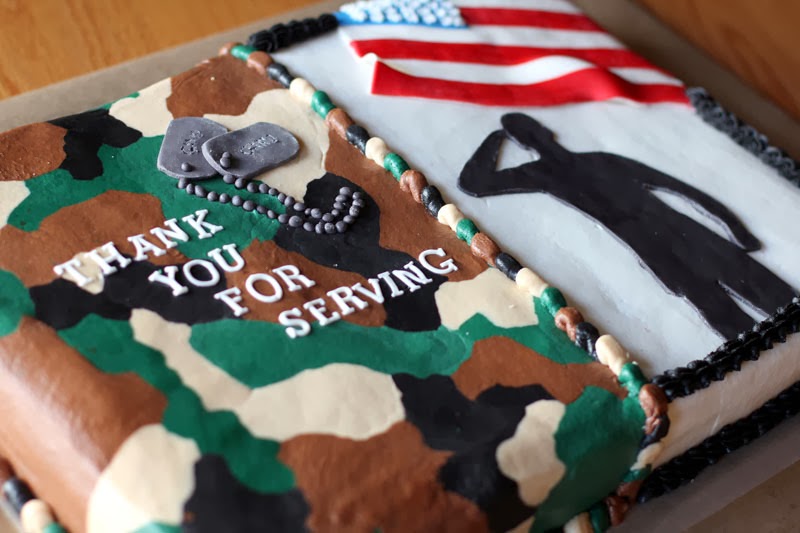 The Gano's Veterans Day Cake