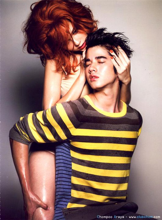 Korean and Life Style MARIO MAURER "SEXY BAD BOY" PHOTOSHOOT