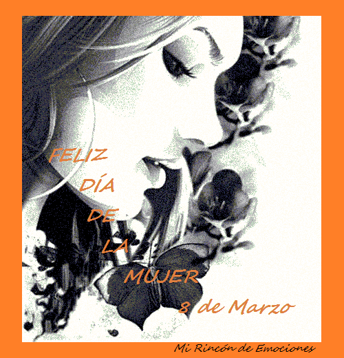 Tarjetas del Día de la Mujer - Bella mujer