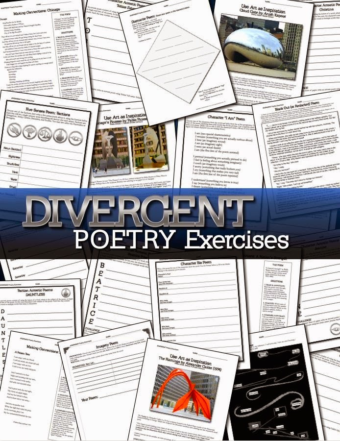 Divergent Poetry Activities (www.traceeorman.com)