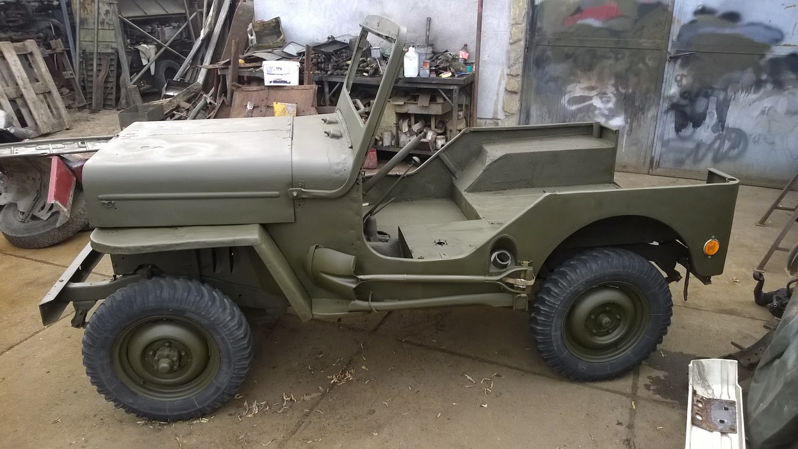 Willy's Jeep Restoration Willys JEEP CJ3B