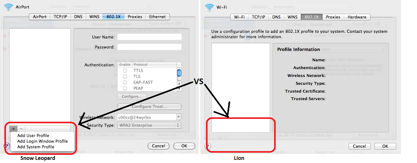 Manual over provisioning mac