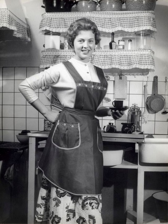 Probably the most important tool for mom was the apron ~