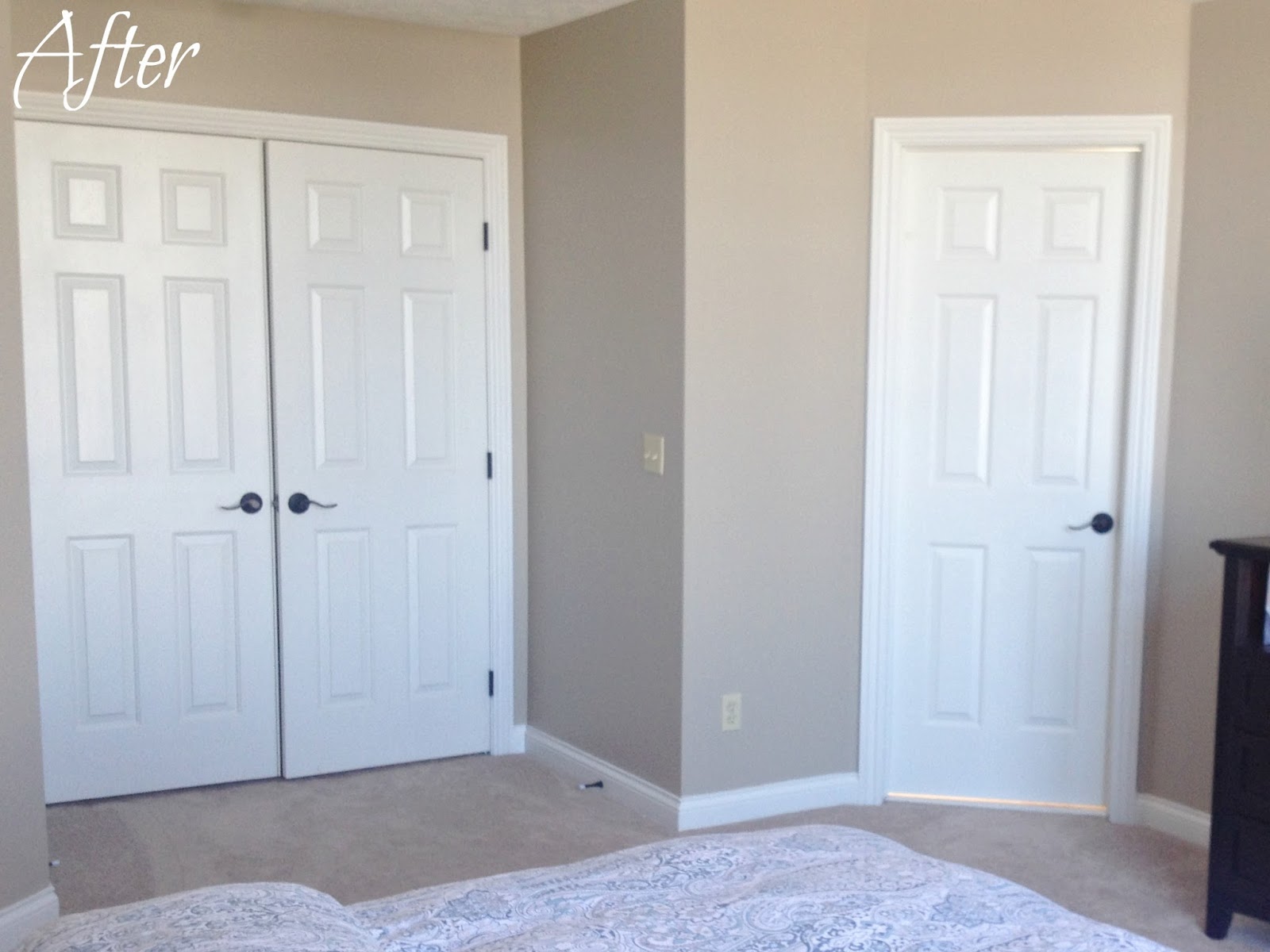 The Delighted Dwelling Painting Oak Trim