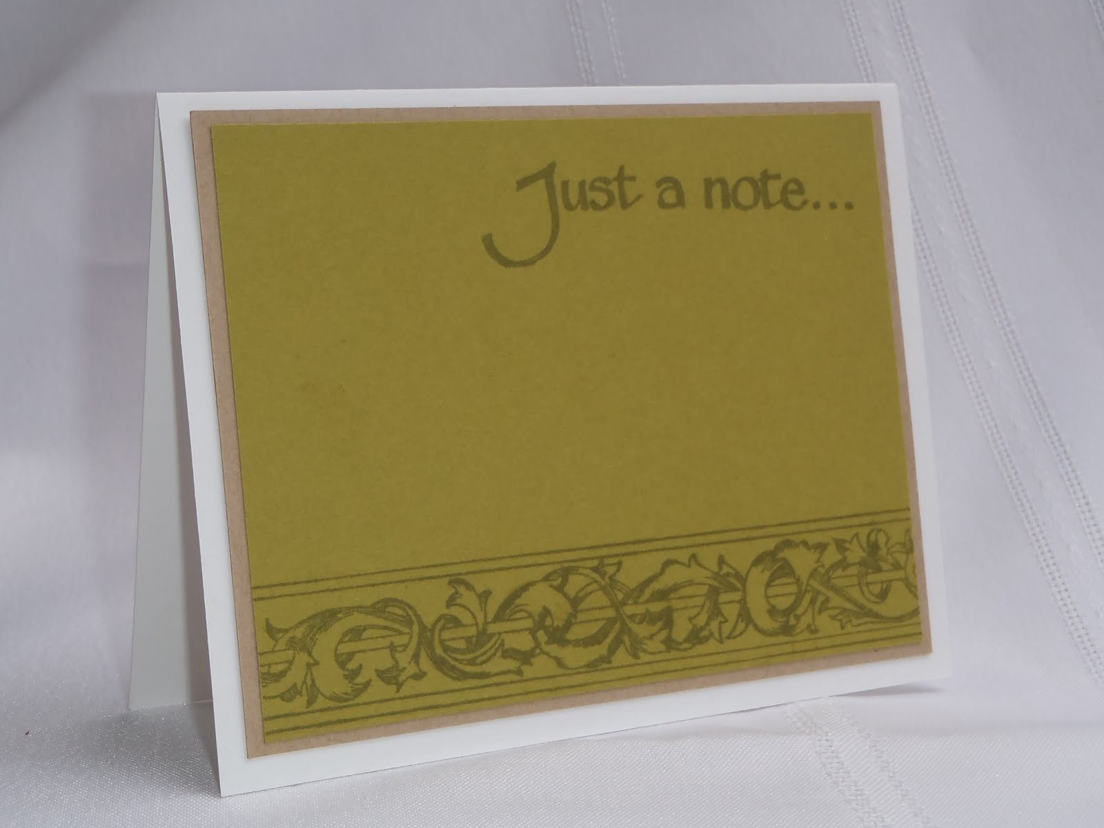 QKR Stampede Just a note... 2 cards.