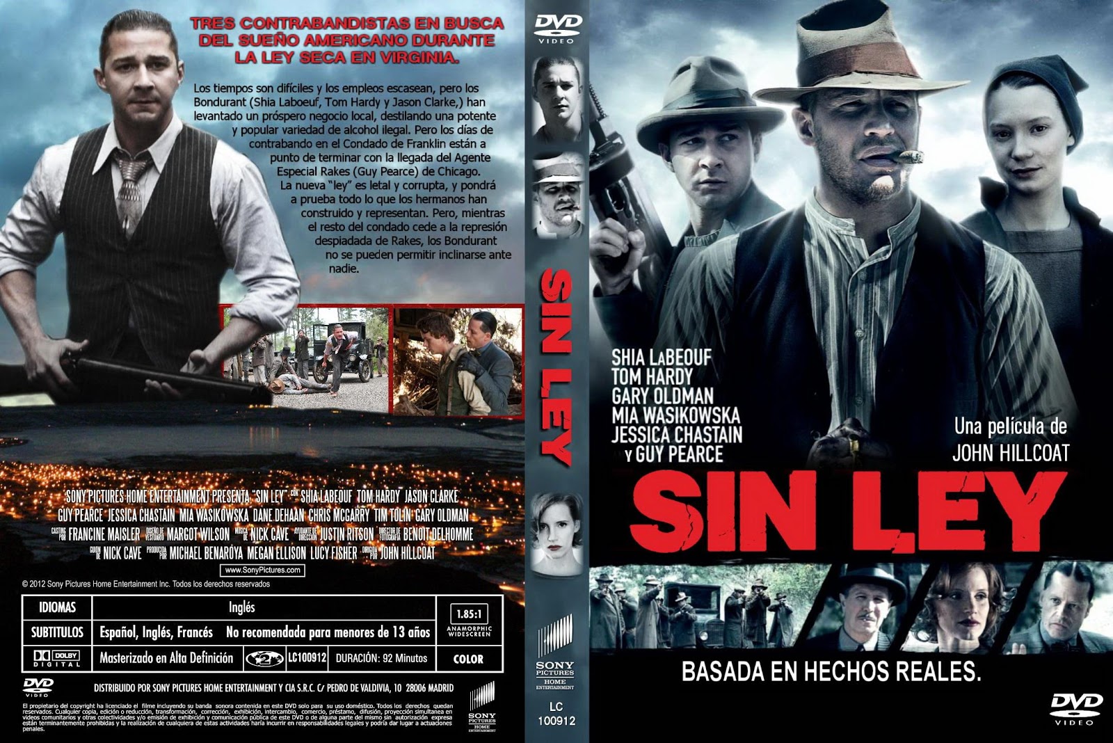 Sin Ley (Lawless) [Dvdrip][Espanol Latino][2012]