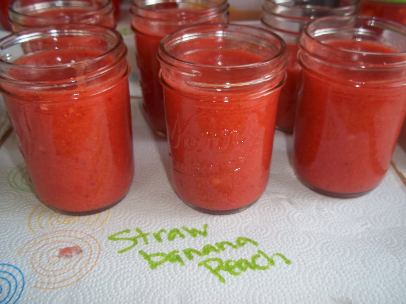 The Daily Smash Strawberry Banana Peach Jam/Sauce