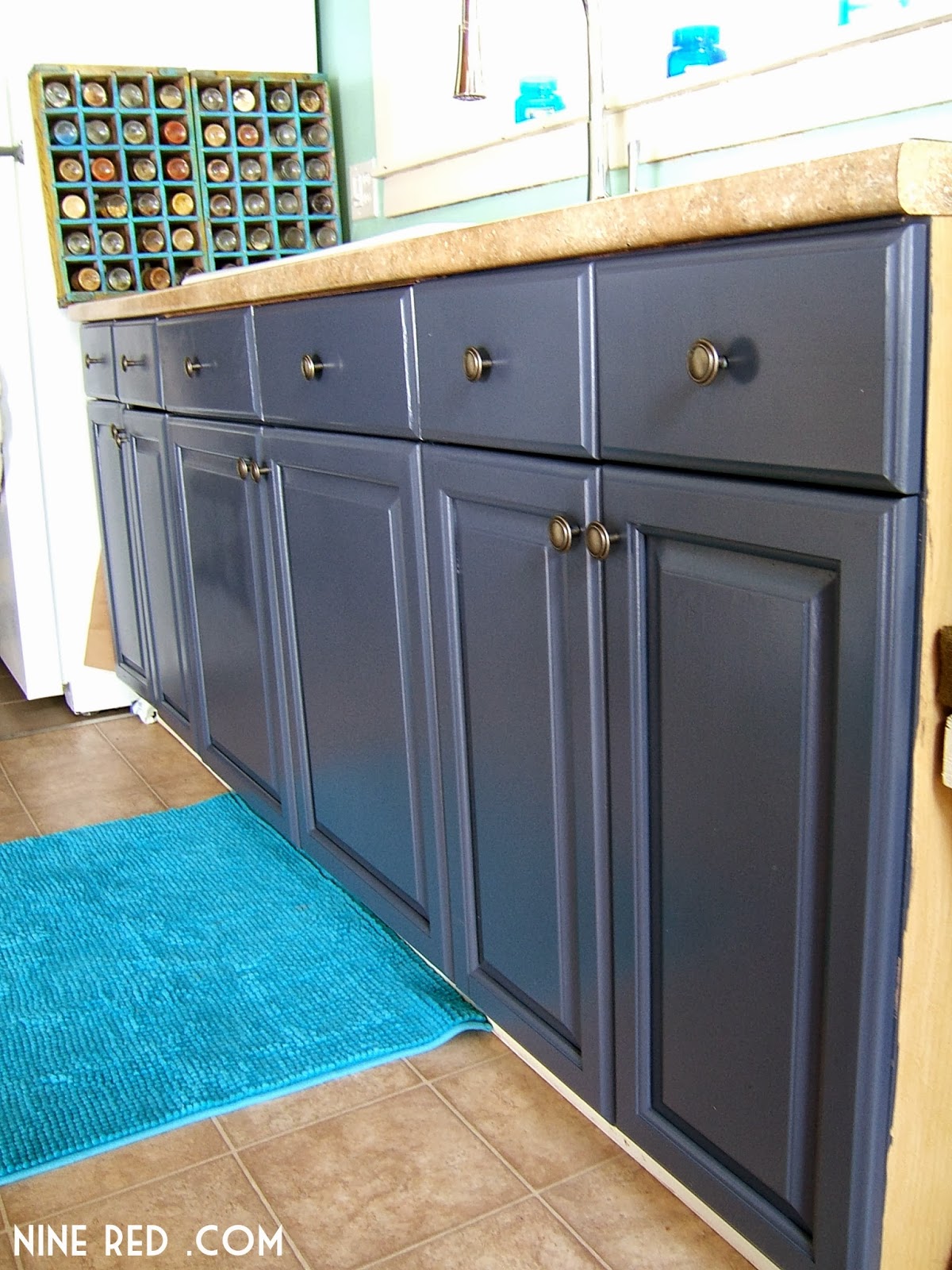 Kitchen cabinet magnets Brown Bag Kitchen Cabinets