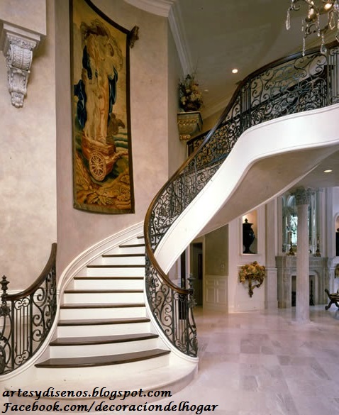 DiseÃo de barandas para escaleras : decoración del hogar, diseño ... Fotos comedores con escaleras