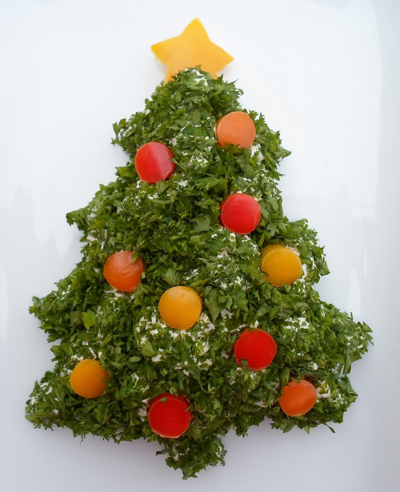 Happier Than A Pig In Mud How to Make a Christmas Tree Shaped Cheese
