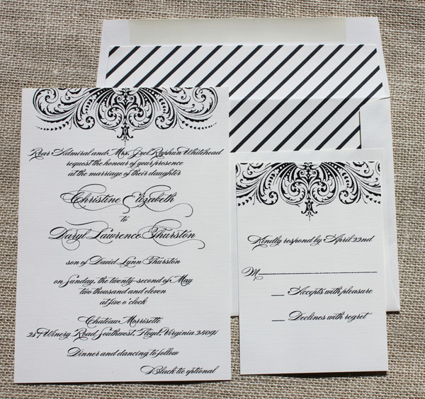 Blush Paperie New Patterned Wedding Invitation Envelope Liners