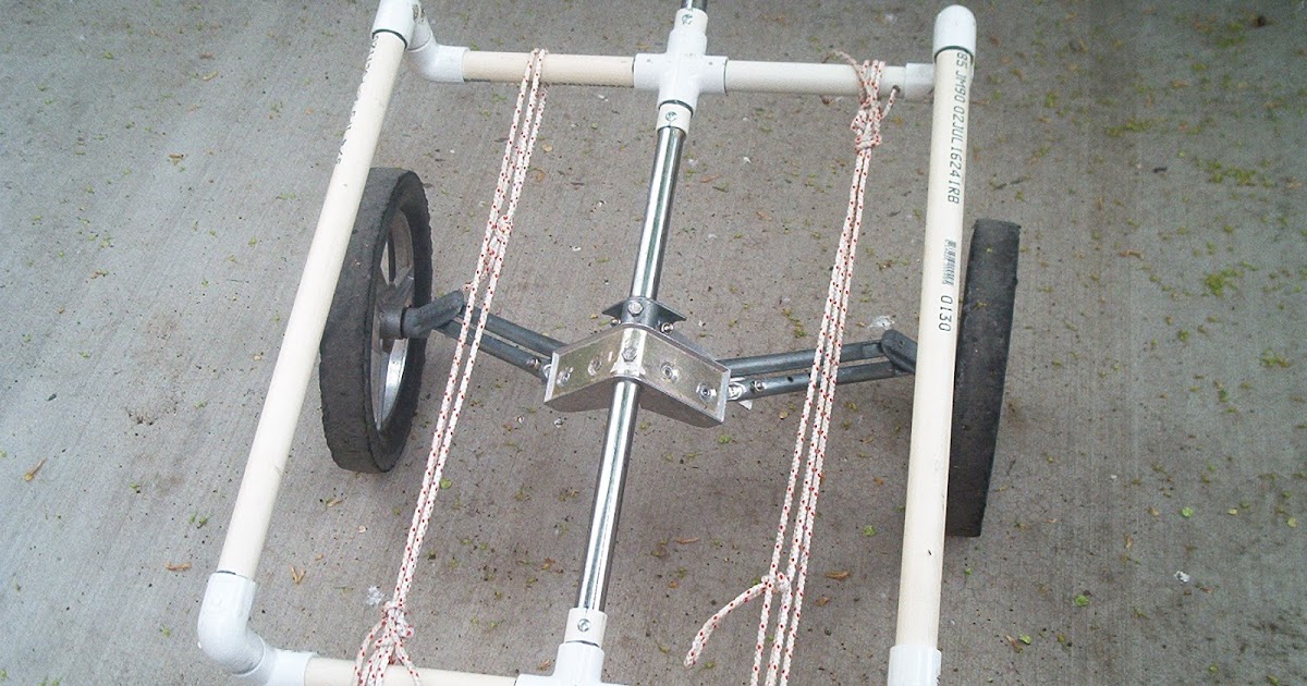 NEJC Diy kayak cart pvc