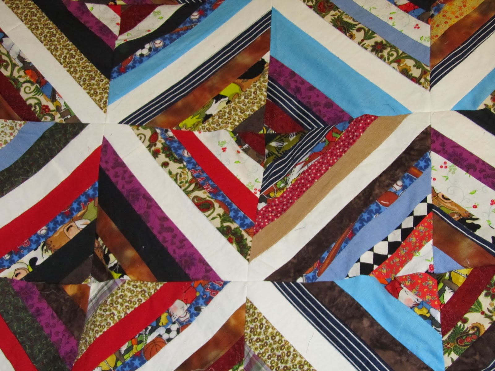 Freestyle Homemaking Sew Special and Reuse Recipe The Ugly Quilt 2013