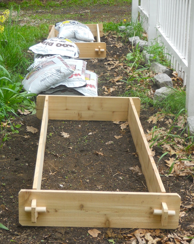 Myrrhmade Raised Beds making my own