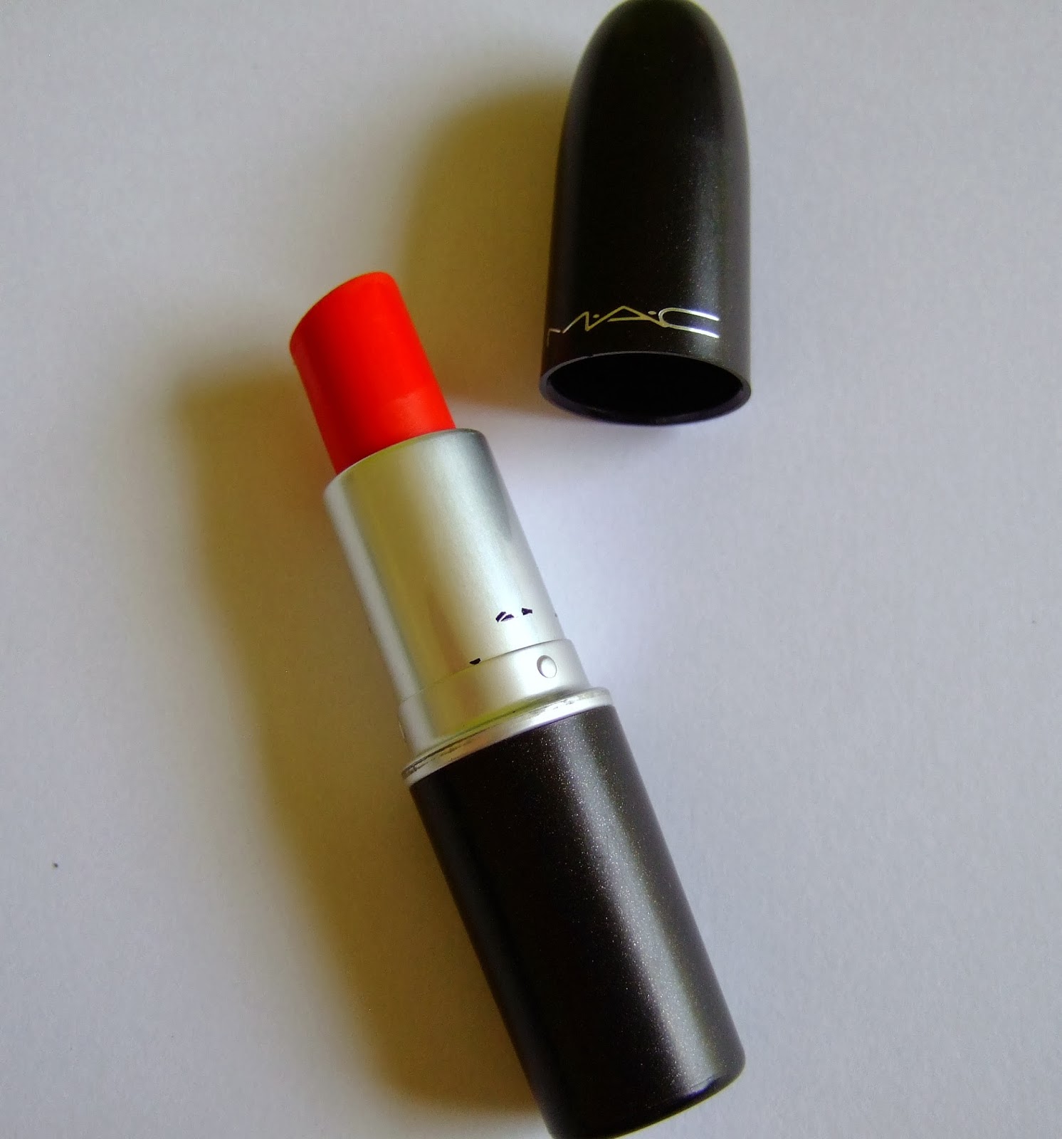 MAC Lady Danger Lipstick Review and Lip Swatch The Daily Beauty Diary