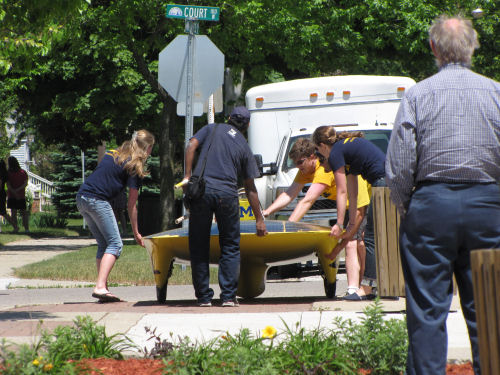 U of M solar car