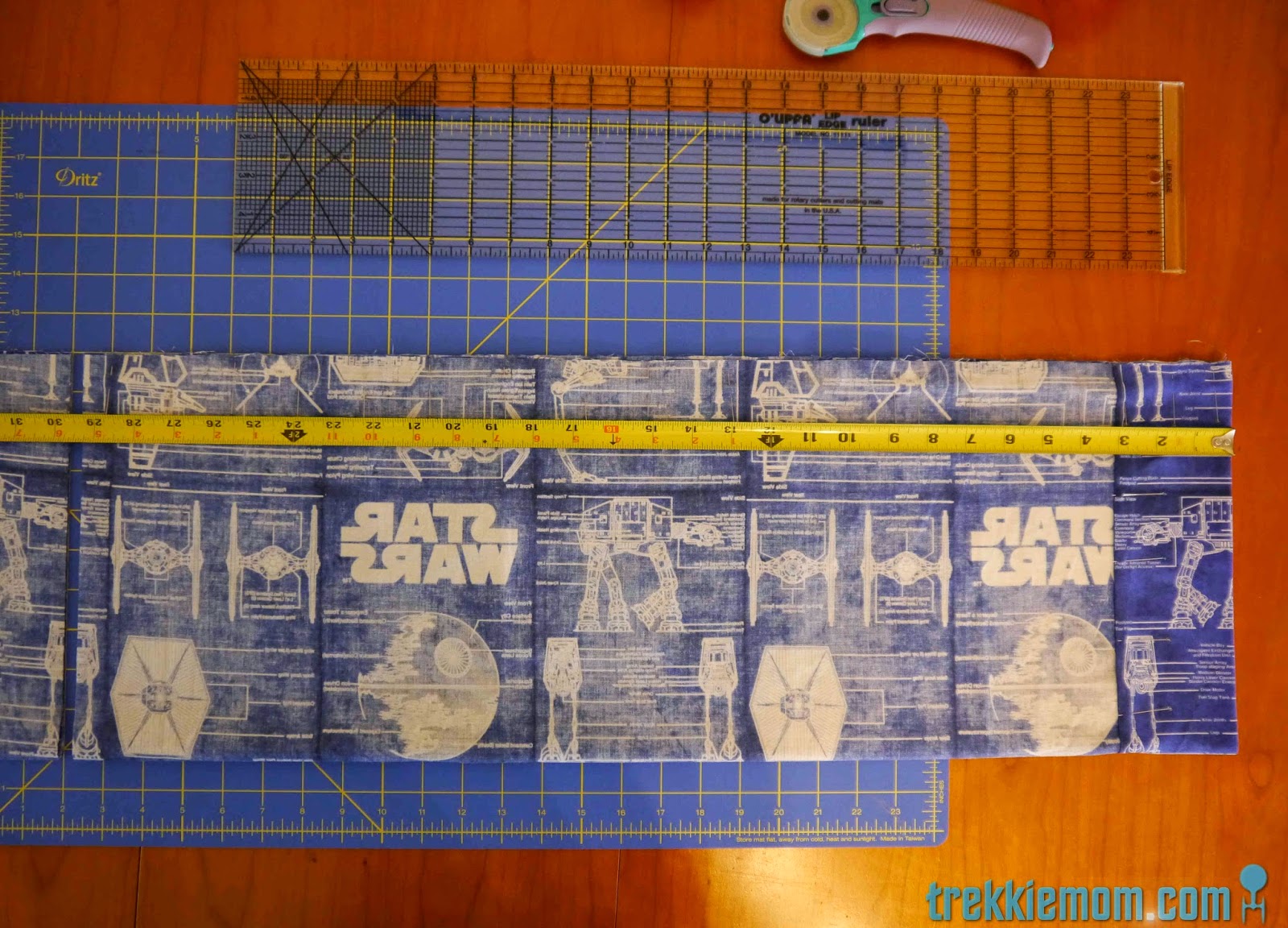 Trekkie Mom Pottery Barn Pillow Case Tutorial