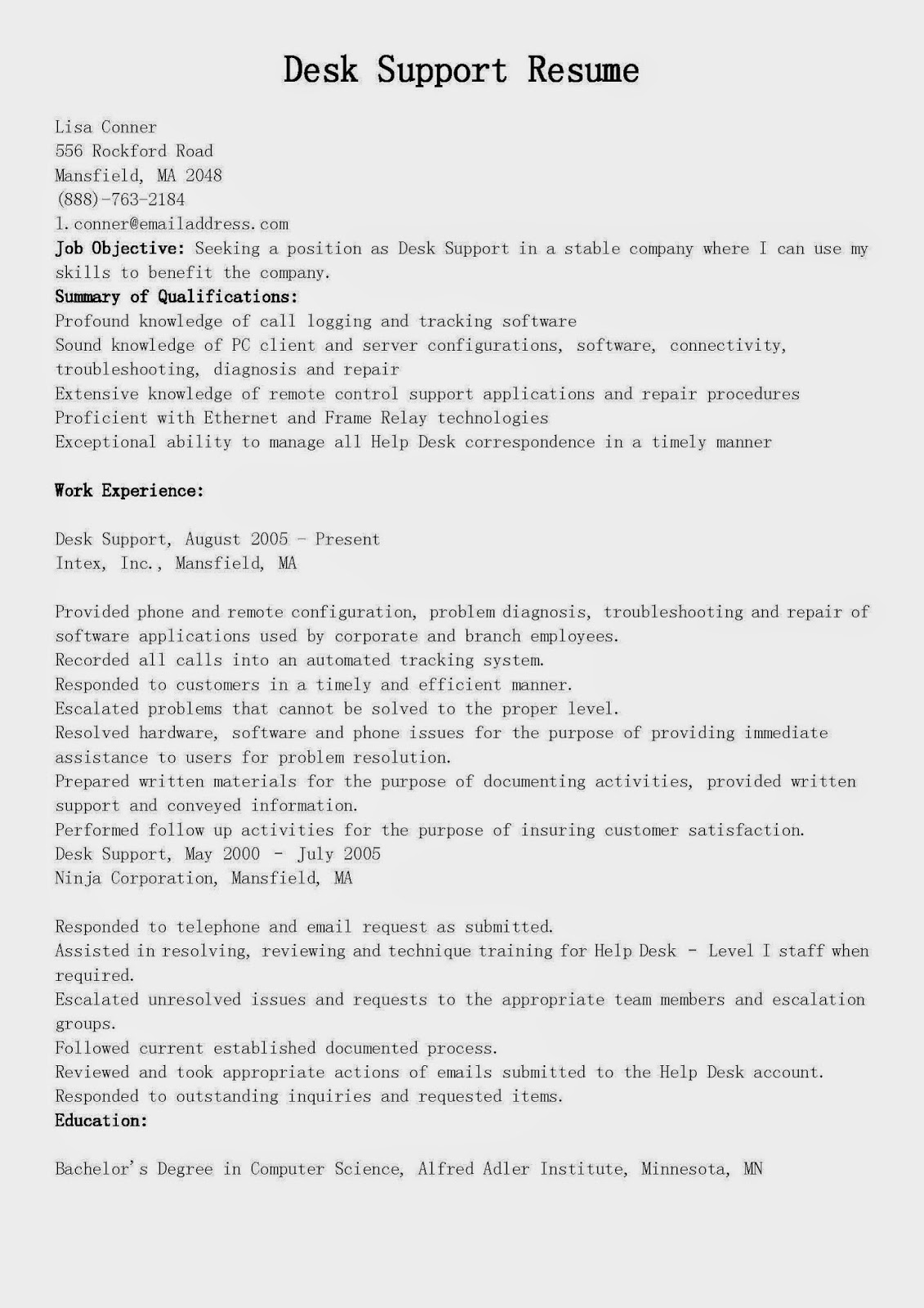 Older workers resume help
