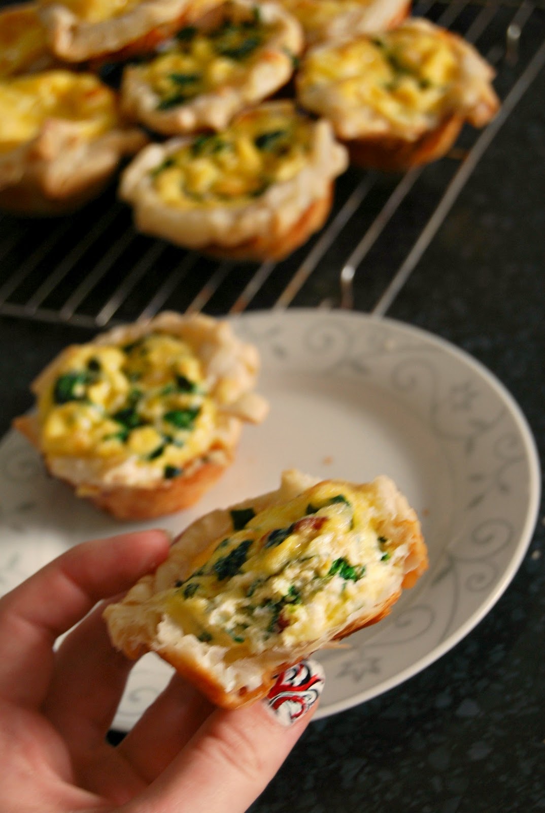 House Wife Home Life Muffin size Quiche