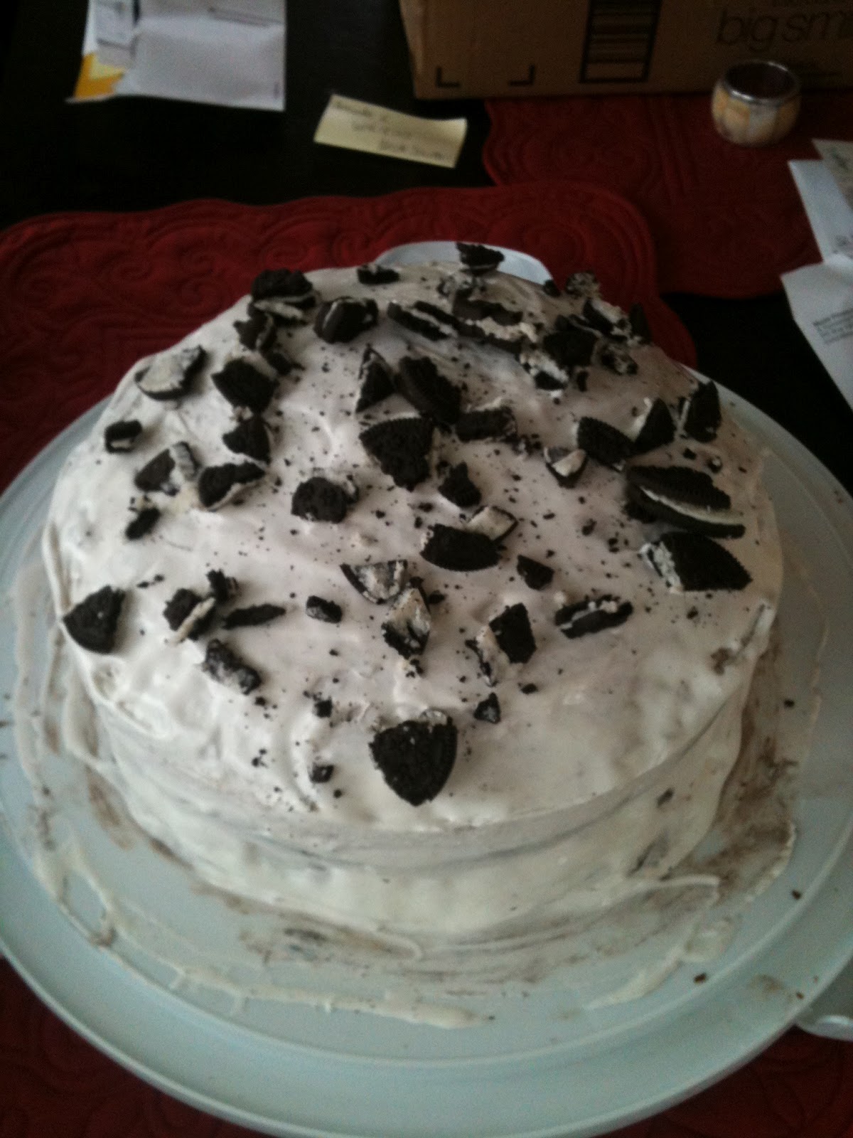 The Pink Pineapple Scrumptious Sunday...Oreo Truffle Cake