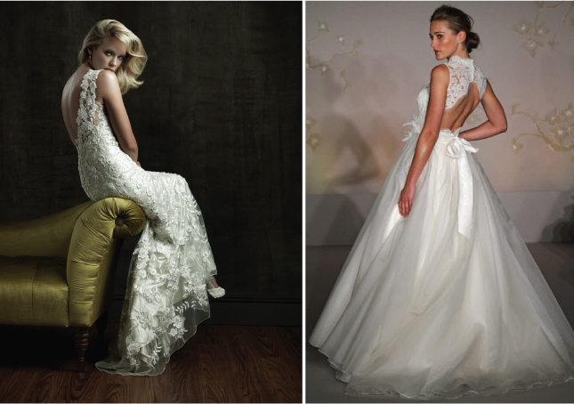 Lace Back Wedding Dresses - Part 1 - Belle the Magazine . The Wedding Blog  For The Sophisticated Bride