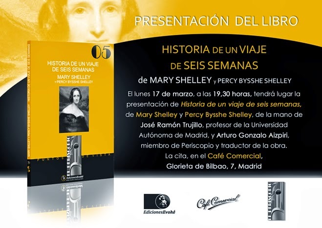 Mary Shelley, Historia de un viaje de seis semanas, Literaturas Hispanicas UAM
