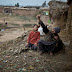 An Afghan refugee in a slum on the outskirts of Islamabad