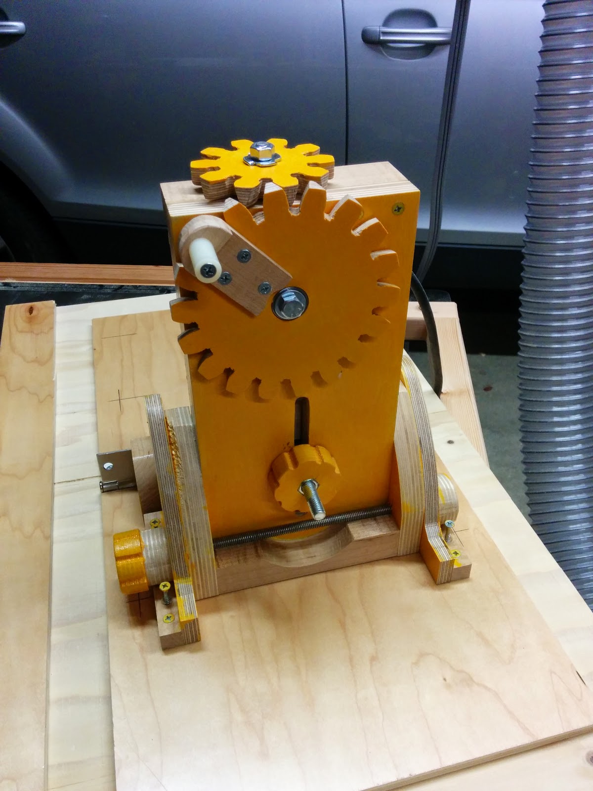 Experience. Improve. Make. Router Lift on Table Saw Extension Wing