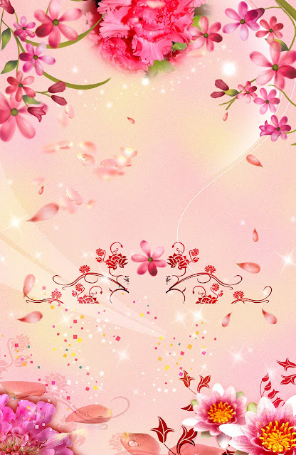 PSD - Shiny Floral Templates 01