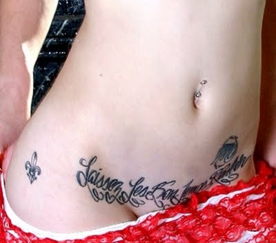 Tattoos Ideas Girls on Low Cut Pants Read More On Tattoo Ideas For Girls