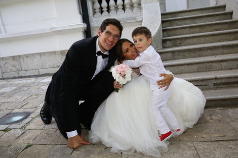 Milica i Boban Marjanović  Wedding dress, Love my family, Boban marjanović