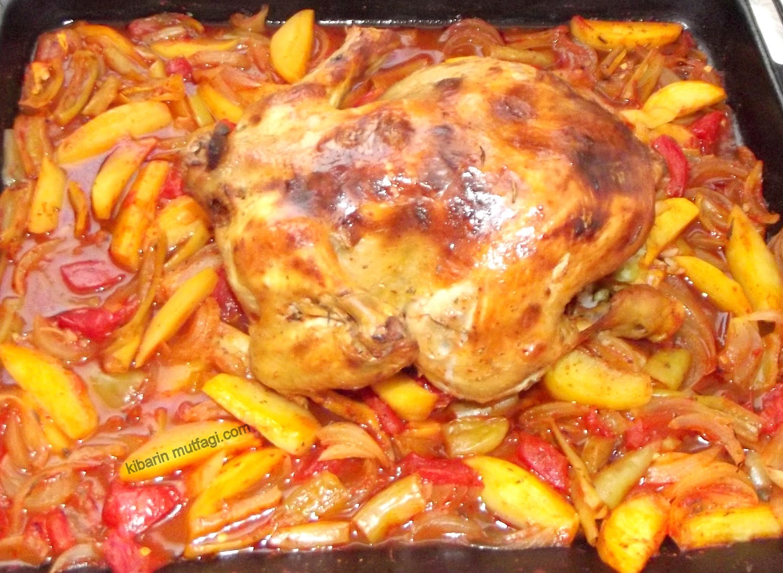 ic pilavli tavuk dolma firinda ic pilavli tavuk dolma nasil yapilir resimli anlatim kibarin mutfagi