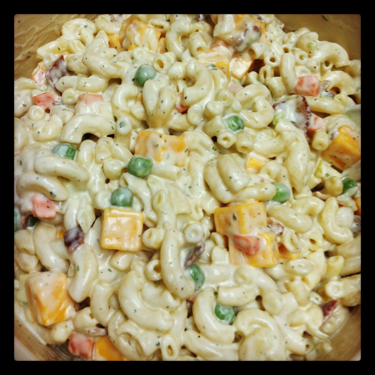 Jennie's Kitchen Bacon Cheddar Ranch Pasta Salad