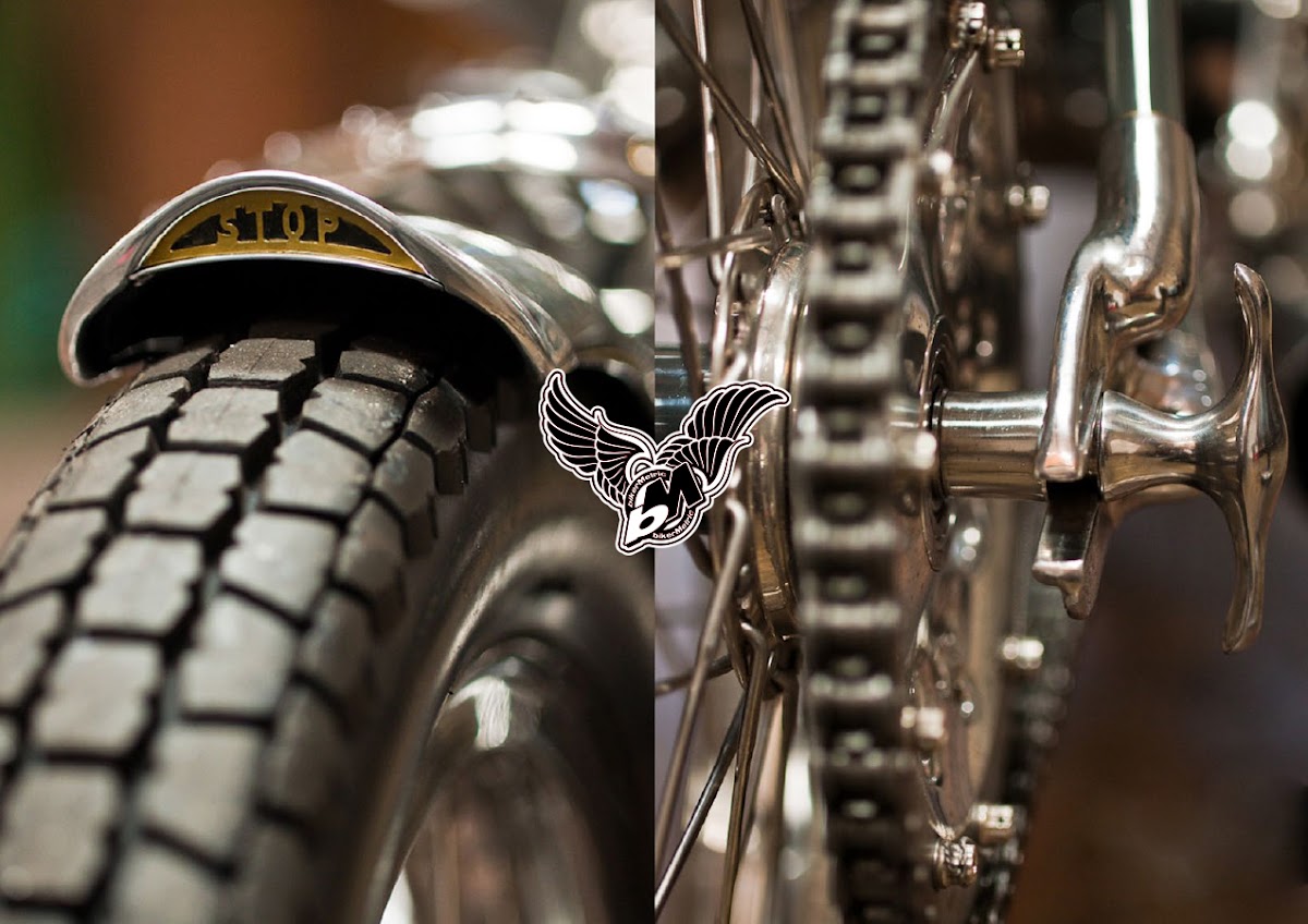 falcon motorcycles black shadow bobber details | photo by lance dawes