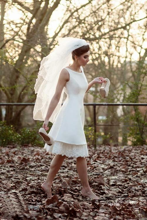 2015 Cheap Short wedding dresses by Tobi Hannah