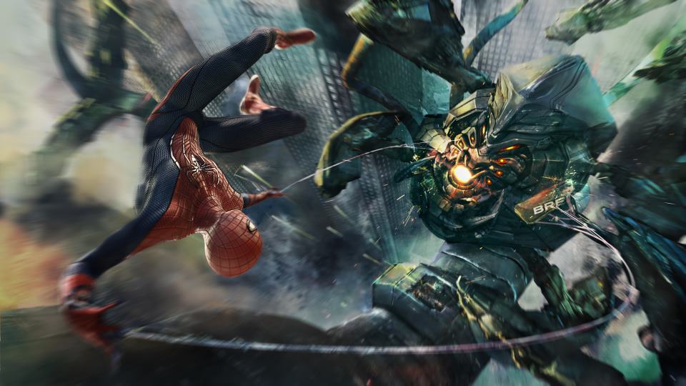 The Amazing Spider-Man Game 2012 video game trailer impressions super hero game trailer reviews cmaquest