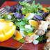 Easy Fresh Salad with Pork Skewers