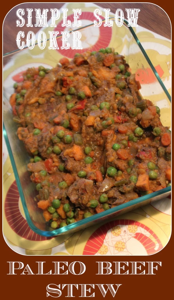 MamaEatsClean Simple Slow Cooker Paleo Beef Stew