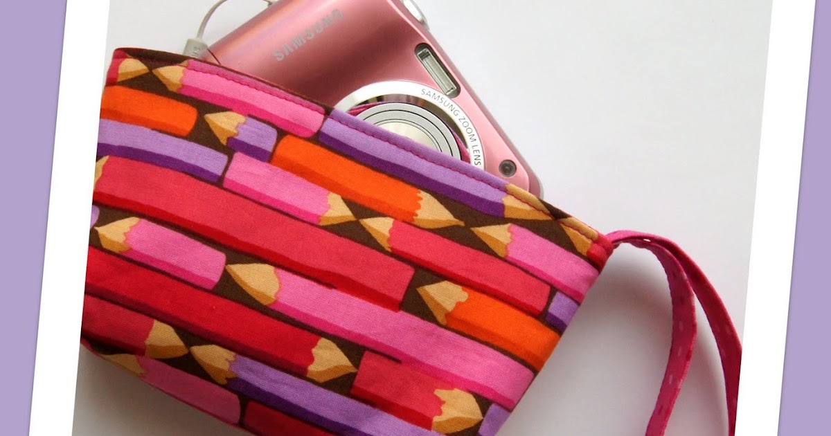 Tied with a Ribbon Camera/iPod Pouch Tutorial