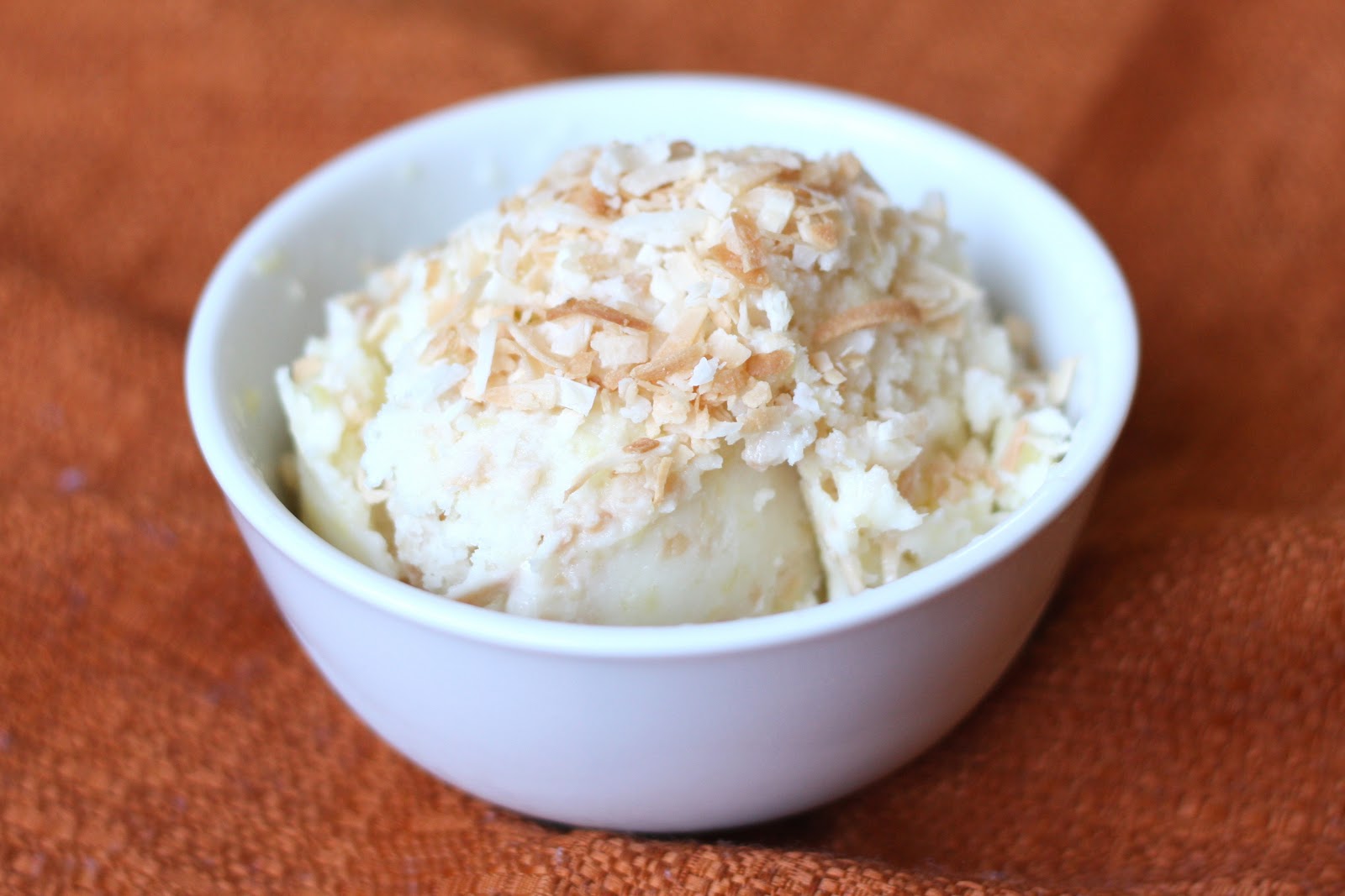 Barefeet In The Kitchen Toasted Coconut Pina Colada Ice Cream