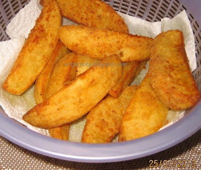 Resepi Potato Wedges Ala Kfc