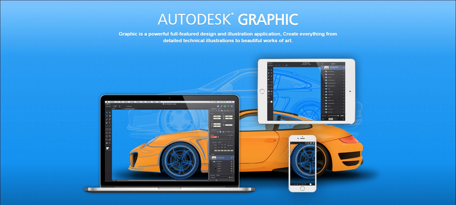 autodesk graphic design software caricature