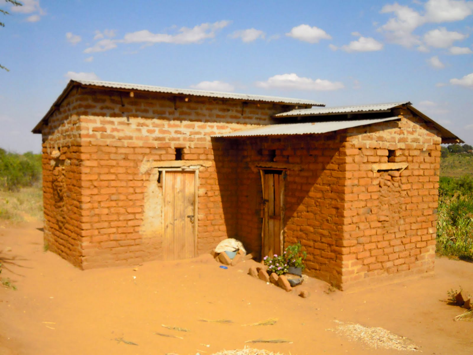 Houses Made Of Bricks In Kenya