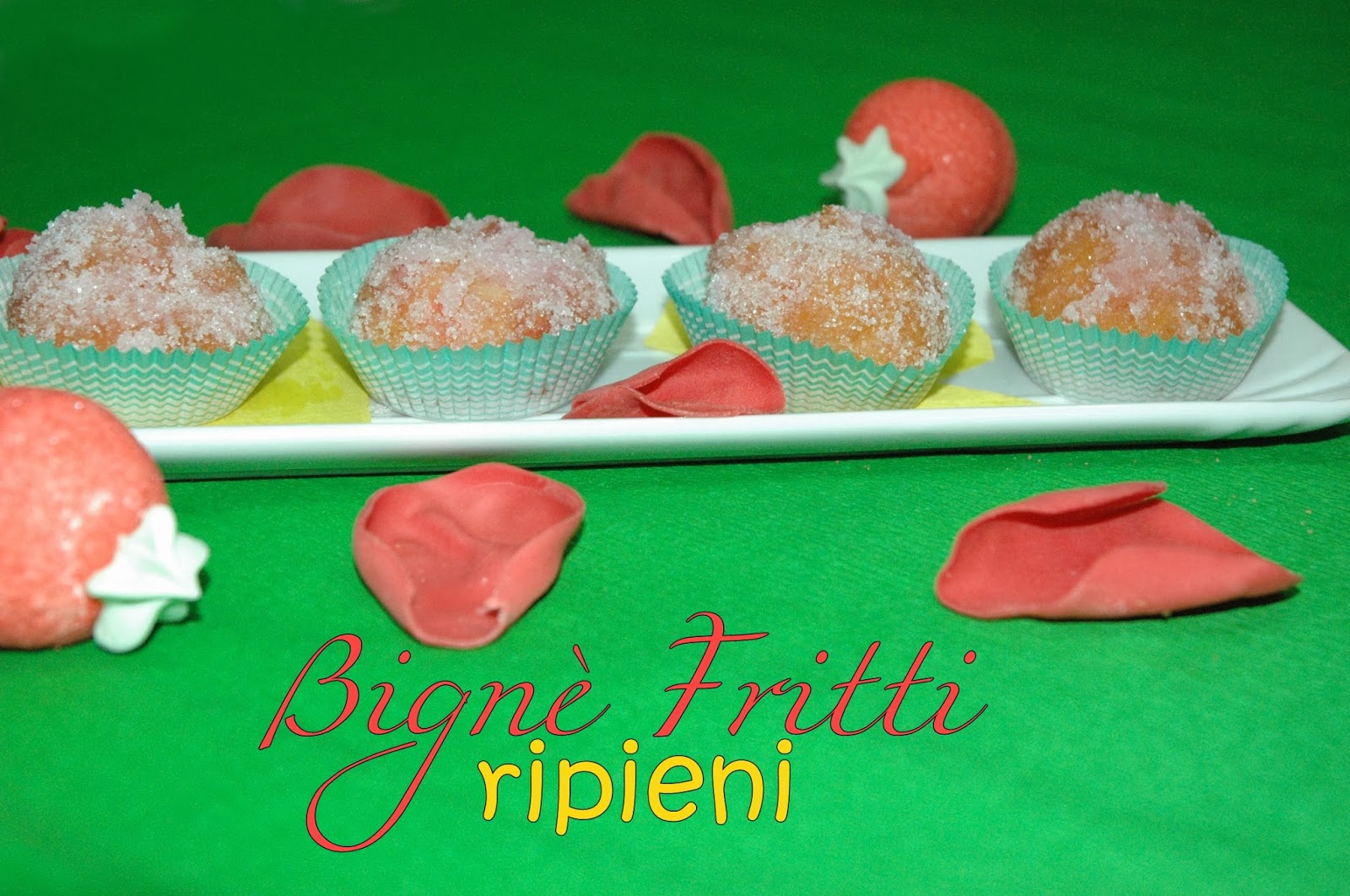bignè fritti ripieni