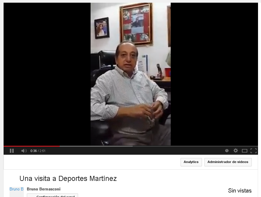 Elazotevenezolanoelblog Una visita a Deportes Martínez